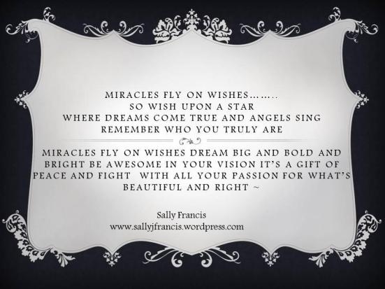 Miracles Fly on WIshes 